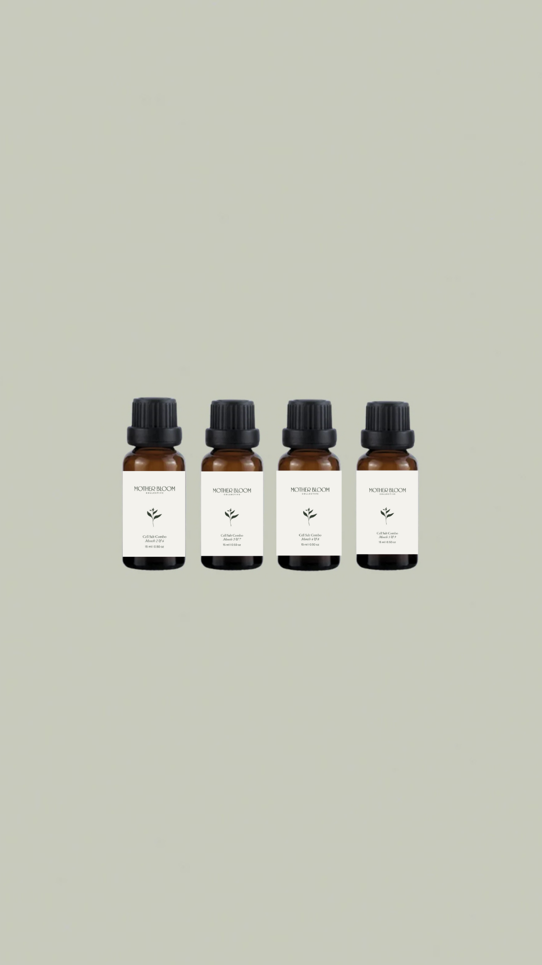 Cell Salt Pregnancy Set